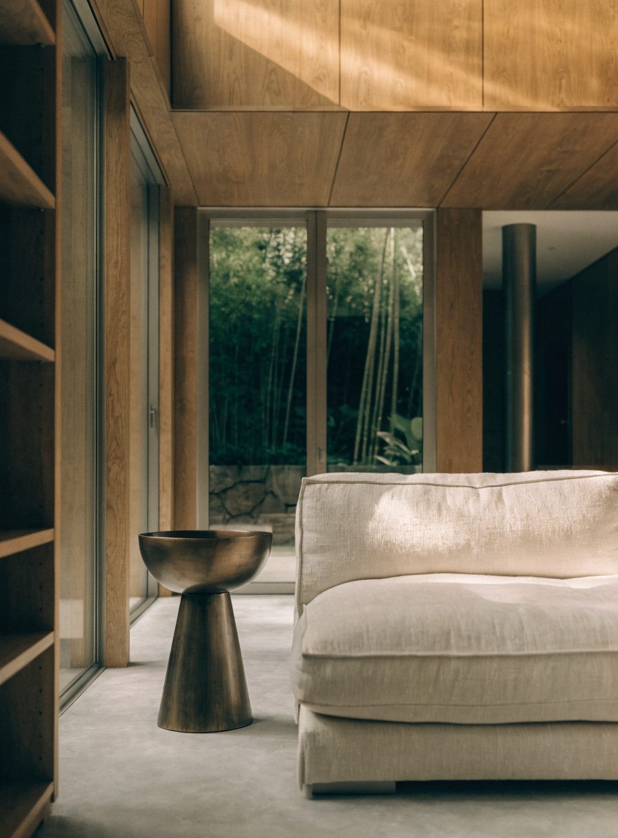 Residencia contemporánea, sala principal